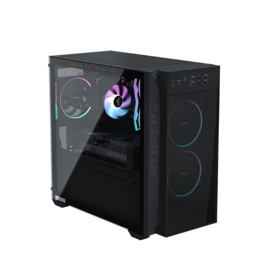 Gigabyte Gaming PC AORUS PRIME 3 AP351 – AMD Ryzen 7 9700X, GeForce RTX 5070 12GB, 32GB DDR5, 1TB Gen4 SSD, Wi-Fi 7, 650W Gold PSU, Windows 11 Home - Ryzen 7 / 32GB