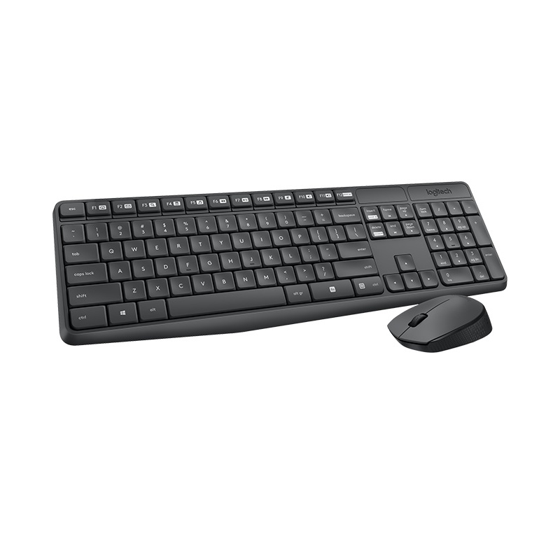 Logitech MK235 Wireless Keyboard and Mouse Combo 2.4GHz Wireless Compact
