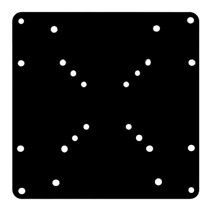Brateck LCD 200X200 VESA Extension Plate Fit most 23'- 42' LED, LCD