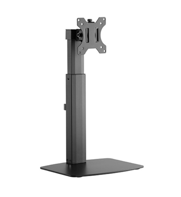 Brateck Single Free Standing Screen Pneumatic Vertical Lift Monitor Stand