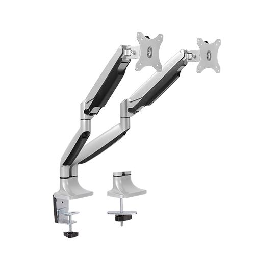 Brateck Dual Monitor Aluminum Interactive Counterbalance Monitor Arm