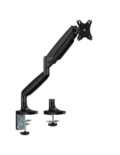 Brateck LDT82-C012 Single Screen Heavy-Duty Gas Spring Monitor Arm