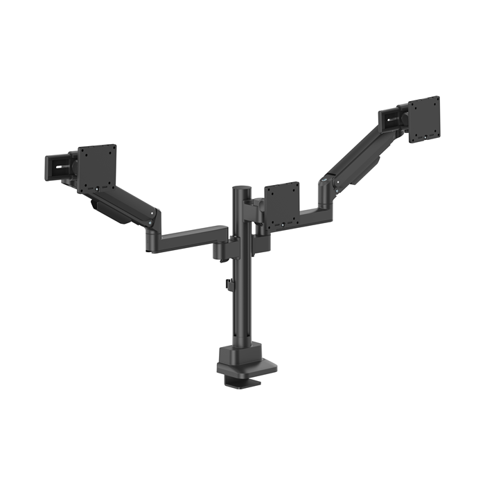 Brateck Modular Mechanical Spring Triple Monitor Arm