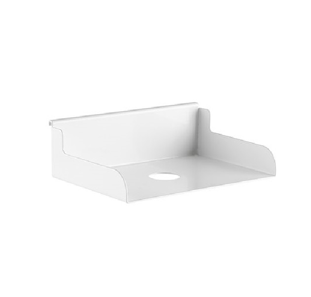Brateck File Holder, Weight Capacity 3kg-Matte White, 180x120x55mm