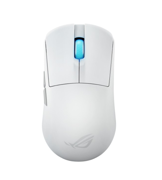 ASUS ROG Harpe Ace Mini White Ultralight 49-Gram Semi-Symmetrical Gaming