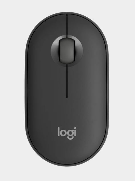 Logitech Pebble M350S Wireless Optical Mouse Graphite 1000 dpi Bluetooth