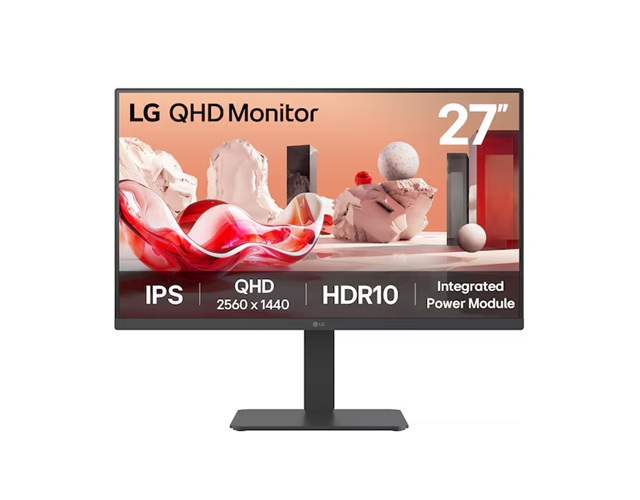 LG 27" QHD IPS 75Hz Monitor