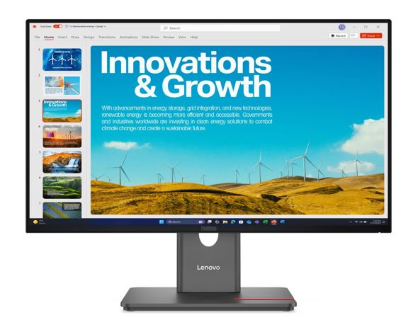 Lenovo ThinkVision P24qd-40 23.8"/24" QHD IPS Monitor 2K 2560x1440 16:9
