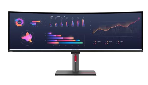 Lenovo ThinkVision P49W-30 49" Dual QHD Curve Monitor IPS 5120x1440 32:9
