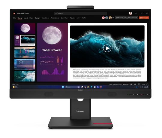 Lenovo ThinkCentre Tiny-in-One 27" 40-120Hz QHD Monitor 2560x1440 16:9