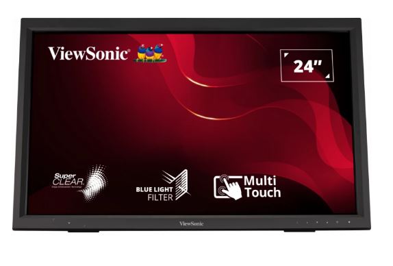 ViewSonic 24" TD2423 IR 10 Point Touch Advanced Ergonomics