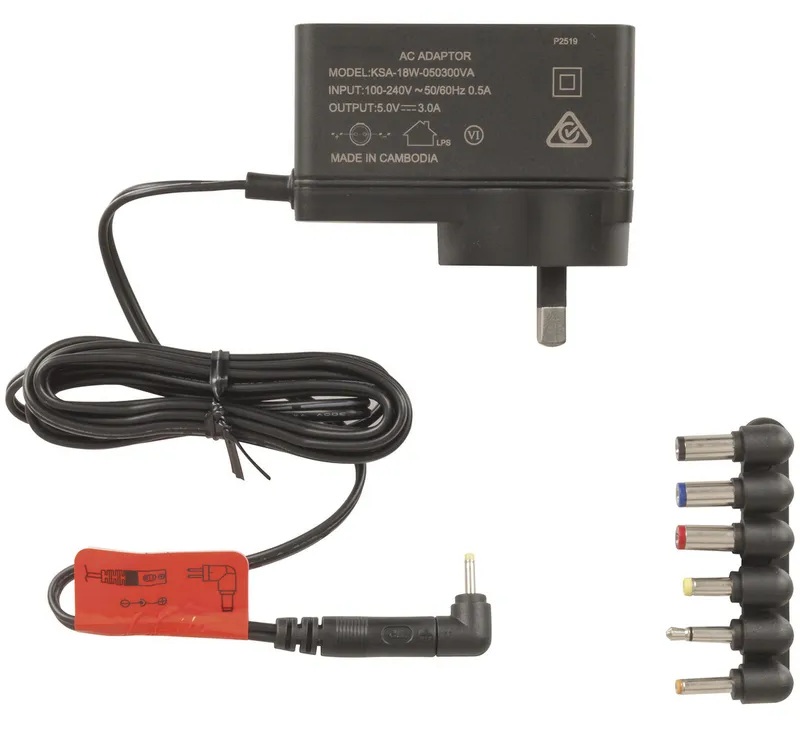 Universal 5V 3A AC adapter SC405, SC407, TBL-W230, TBL-12WPRO, SC8, SN1, SN2