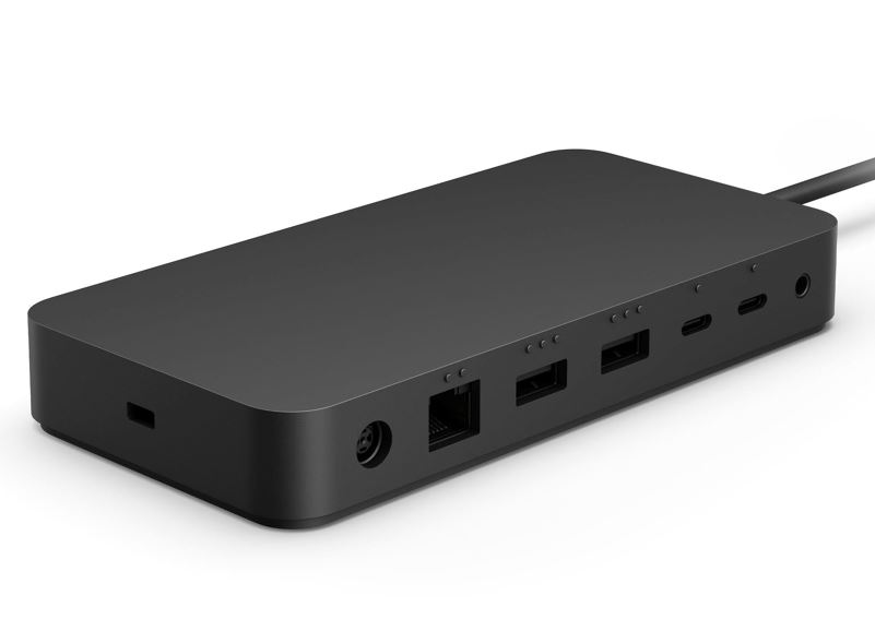 Microsoft Surface Thunderbolt 4 Dock Station 4K Wired 165W 40Gbps USB-C