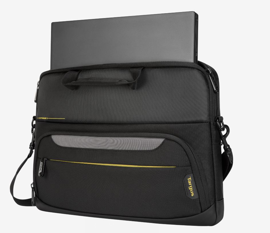 Targus 15.6'-16' CityGear III SlimLit Laptop Case/Laptop/Notebook Bag - Black