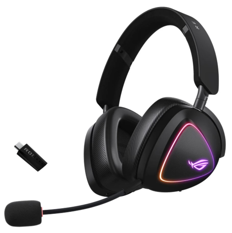 ASUS ROG DELTA II Tri-mode Wireless Gaming Headset, ROG SpeedNova
