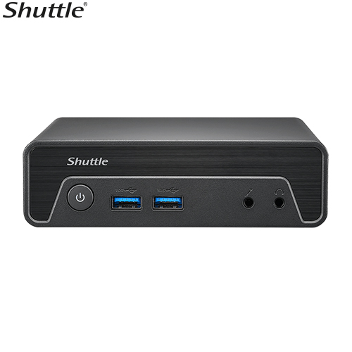 Shuttle NE10N Palm-Sized Fanless Mini PC Barebone - Intel N100