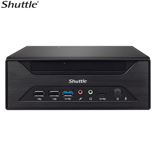 Shuttle XH610G2 Intel 14th/13th/12th Gen LGA1700 socket, DDR5, 5L, H610, 2x LAN, 2x HDMI, DP, PCIe x 16 slot, PCIe x 1 slot, 2x M.2 2280 - Compact desktop
