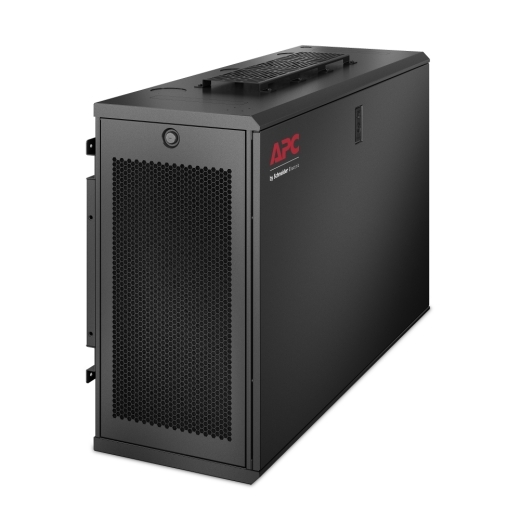 APC NetShelter 6U Low-Profile Wallmount Rack Enclosure Cabinet 230V Server
