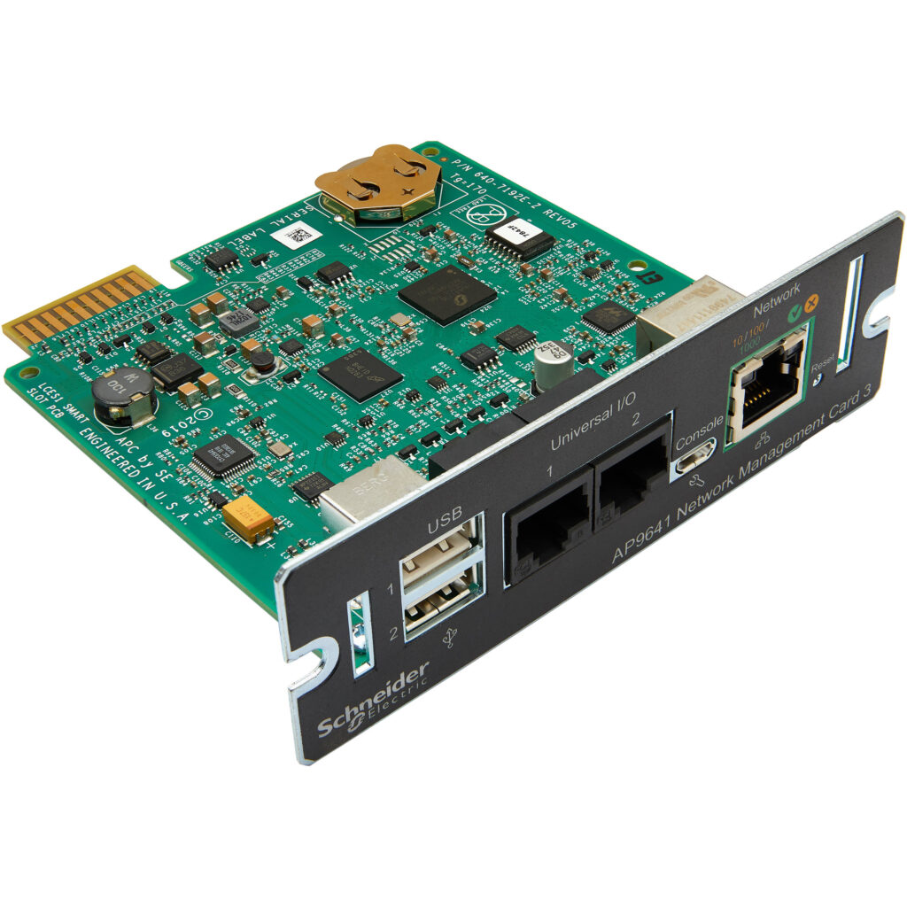 APC Network Management Card 3 With Environmental Monitoring, Suitable