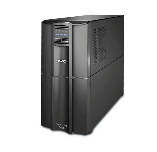 APC Smart-UPS 3000VA/2700W Line Interactive UPS,Tower,230V/16A Input,1x IEC