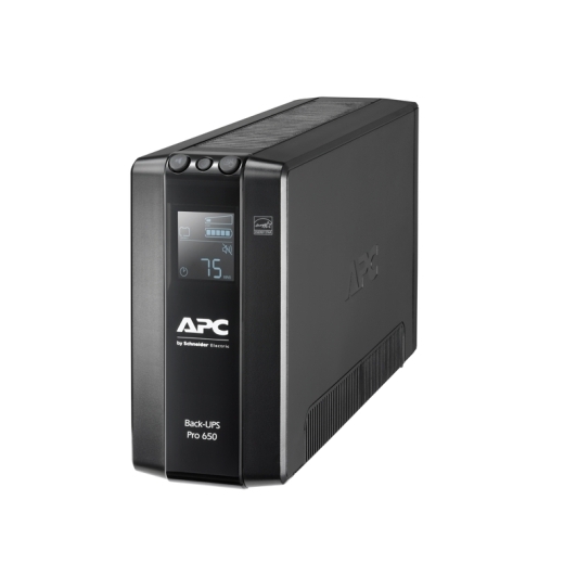 APC Back-UPS Pro 650VA/390W Line Interactive UPS, Tower, 230V/10A Input