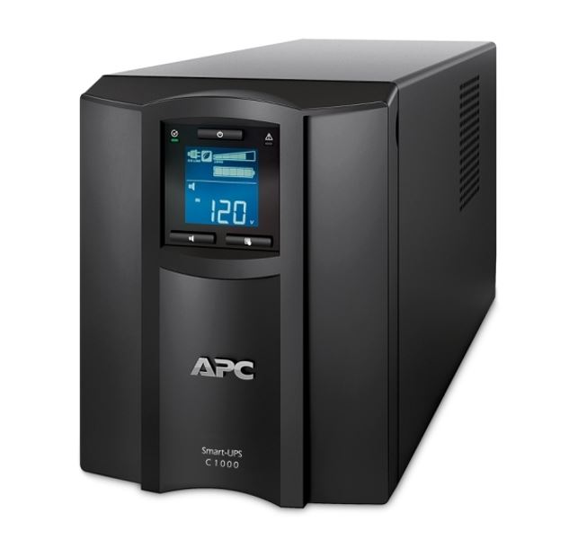 APC Smart-UPS C 1000VA/600W Line Interactive UPS, Tower, 230V/10A Input