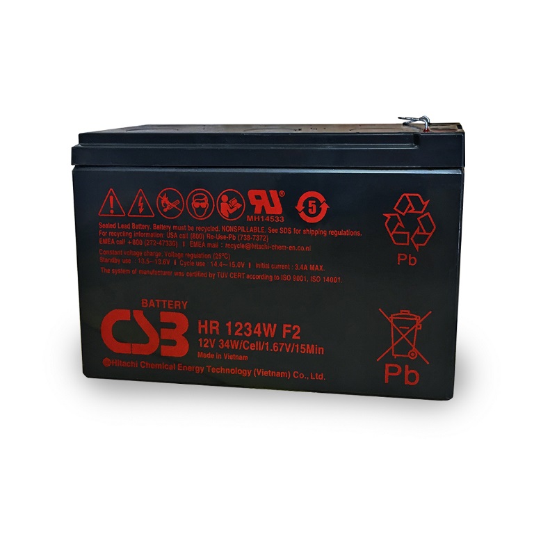 PowerShield 12V 9AH Battery, 3-5 Year Design Life, compatible