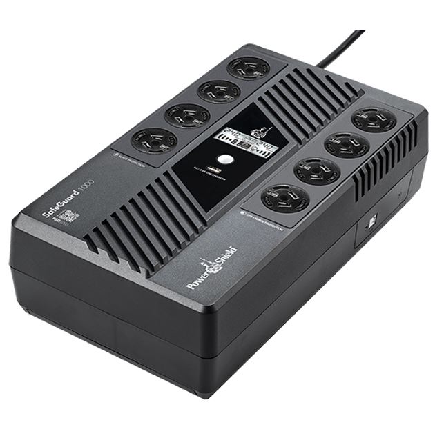 PowerShield SafeGuard 1000VA/600W Line Interactive, Powerboard Style UPS