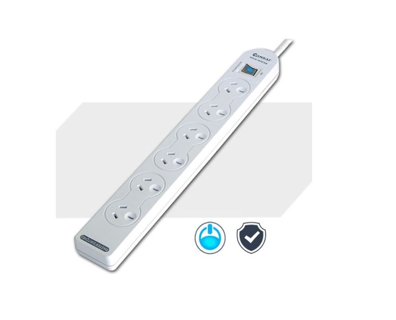 Sansai 6-Way Power Board (137P)