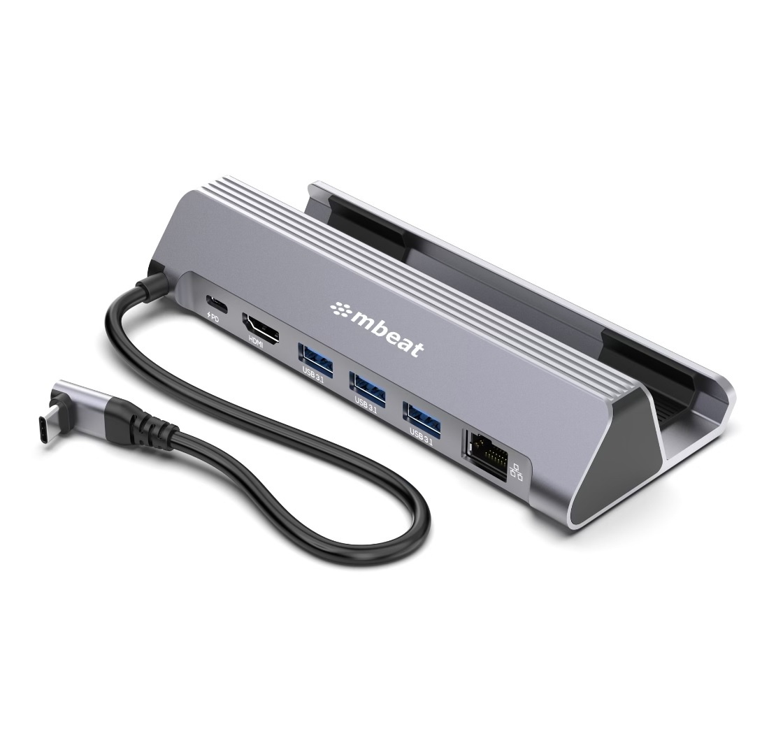 mbeat USB-C Gaming Dock for Steam Deck & ROG Ally 100W PD pass-through