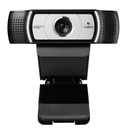 Logitech C930e Webcam 90 Degree view HD1080P - Pan, Tilt, Zoom Options, Ideal
