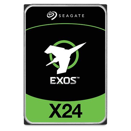 Seagate 12TB 3.5' Exos X24, Helium, SATA 6Gb/s, 7200RPM, 256MB/s CMR, 5Years Warranty