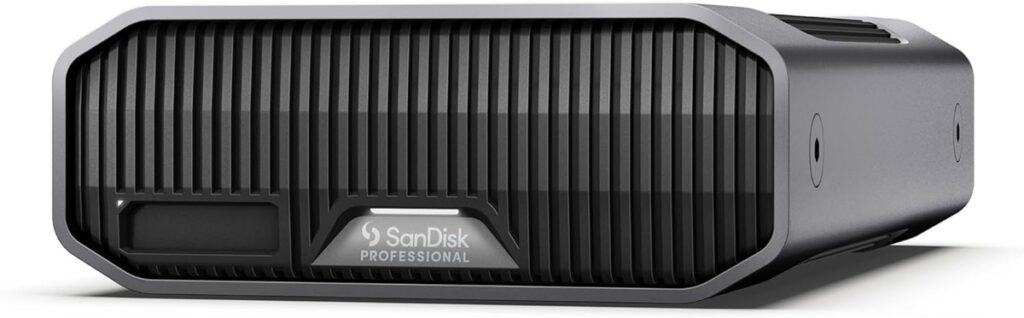 Western Digital SDPHG1H-026T-SBAAD, 26TB, Thunderbolt 3, USB 3.2 Gen 2x1, Up to 260MB/s read/write, 5YR Warranty